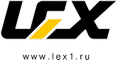 Логотип фирмы LEX в Гатчине