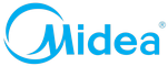 Логотип фирмы Midea в Гатчине