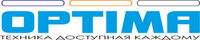 Логотип фирмы Optima в Гатчине